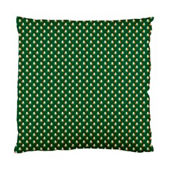 Irish Flag Green White Orange On Green St  Patrick s Day Ireland Standard Cushion Case (two Sides) by PodArtist