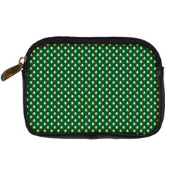 Irish Flag Green White Orange On Green St  Patrick s Day Ireland Digital Camera Cases by PodArtist