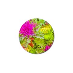 Colored Plants Photo Golf Ball Marker (10 Pack) by dflcprints