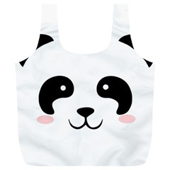 Panda  Full Print Recycle Bags (l)  by Valentinaart