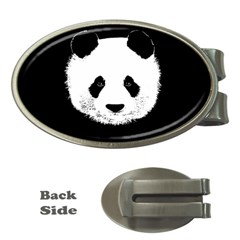 Panda  Money Clips (oval)  by Valentinaart