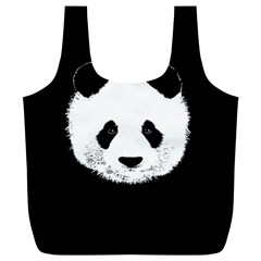 Panda  Full Print Recycle Bags (l)  by Valentinaart