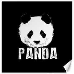 Panda  Canvas 12  X 12   by Valentinaart