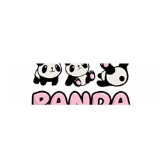 Panda  Satin Scarf (oblong) by Valentinaart