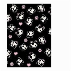 Panda Pattern Small Garden Flag (two Sides) by Valentinaart