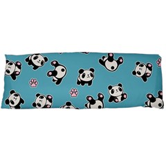 Panda Pattern Body Pillow Case (dakimakura) by Valentinaart