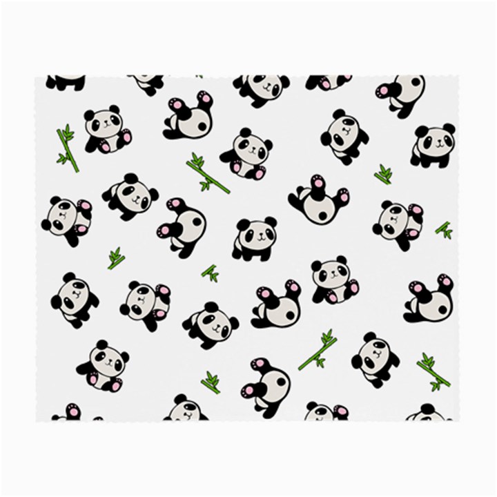 Panda pattern Small Glasses Cloth (2-Side)