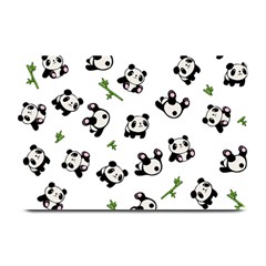 Panda Pattern Plate Mats by Valentinaart