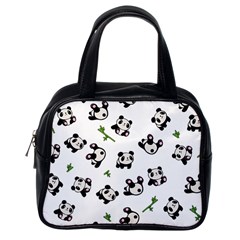 Panda Pattern Classic Handbags (one Side)