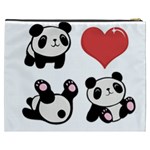 Panda Cosmetic Bag (XXXL)  Back