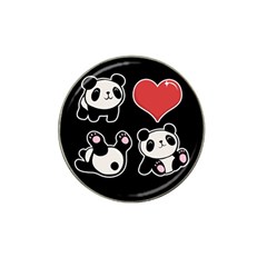 Panda Hat Clip Ball Marker (10 Pack)