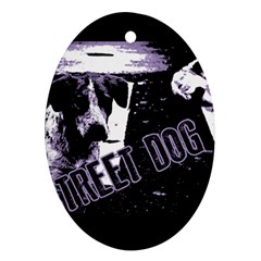 Street dogs Ornament (Oval)