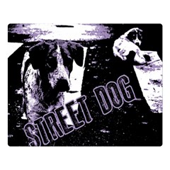 Street dogs Double Sided Flano Blanket (Large) 