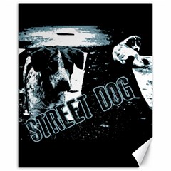 Street Dogs Canvas 16  X 20   by Valentinaart