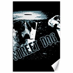 Street Dogs Canvas 24  X 36  by Valentinaart