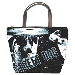 Street Dogs Bucket Bags by Valentinaart