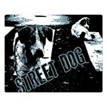 Street dogs Double Sided Flano Blanket (Large)  80 x60  Blanket Front