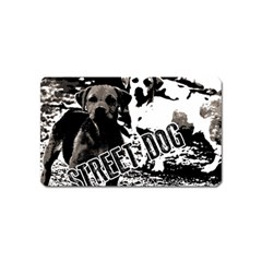 Street Dogs Magnet (name Card) by Valentinaart
