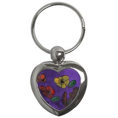 Flowers Key Chains (heart) 