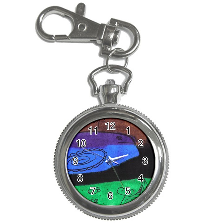 Purple Whale Key Chain Watches