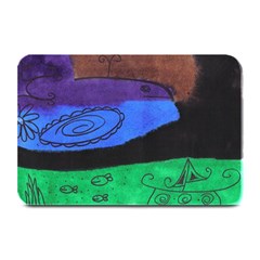 Purple Whale Plate Mats by snowwhitegirl