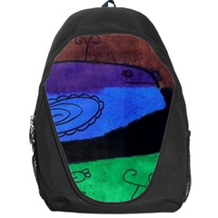 Purple Whale Backpack Bag