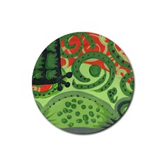 Turtle Rubber Coaster (round) 