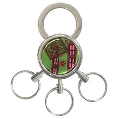 Kite In The Sky 3-ring Key Chains