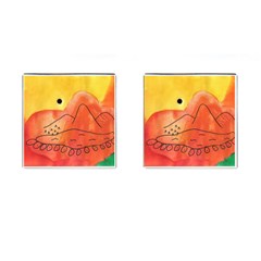 Mountains Cufflinks (square)