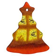 Fish Egg Christmas Tree Ornament (two Sides) by snowwhitegirl