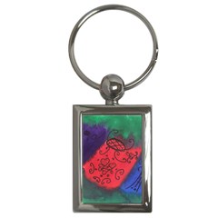 Houses Key Chains (rectangle) 