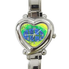 Window Egg Heart Italian Charm Watch