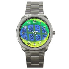 Window Egg Sport Metal Watch