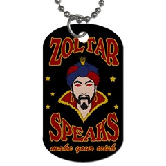 Zoltar Speaks Dog Tag (two Sides) by Valentinaart