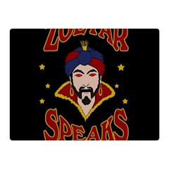 Zoltar Speaks Double Sided Flano Blanket (mini)  by Valentinaart