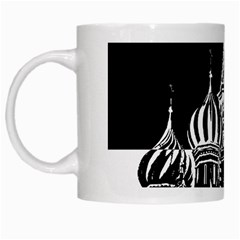 Moscow White Mugs by Valentinaart