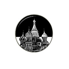 Moscow Hat Clip Ball Marker by Valentinaart