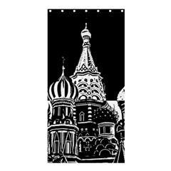 Moscow Shower Curtain 36  X 72  (stall)  by Valentinaart