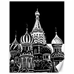 Moscow Canvas 18  X 24   by Valentinaart