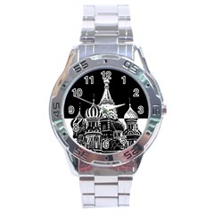 Moscow Stainless Steel Analogue Watch by Valentinaart