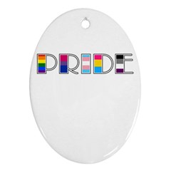 Pride Ornament (oval) by Valentinaart