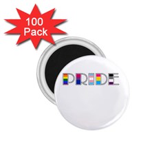 Pride 1 75  Magnets (100 Pack)  by Valentinaart
