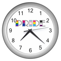 Pride Wall Clocks (silver) 