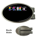 Pride Money Clips (Oval)  Front