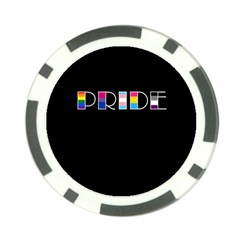 Pride Poker Chip Card Guard