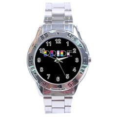 Pride Stainless Steel Analogue Watch by Valentinaart