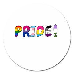 Pride Magnet 5  (round) by Valentinaart