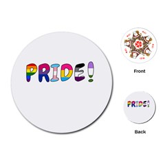 Pride Playing Cards (round)  by Valentinaart