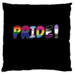 Pride Large Flano Cushion Case (Two Sides) Back