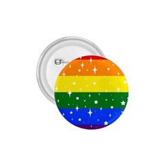 Sparkly Rainbow Flag 1.75  Buttons